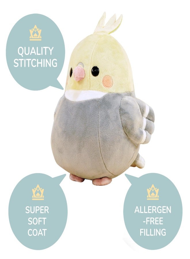 Bellzi Cockatiel - Cute Stuffed Animal Plush Toy - Adorable Soft Cockatiel Bird Toy Plushies and Gifts - Perfect Present for All Ages - Tilli - Image 2